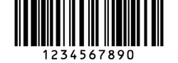 Code 128 barcode format example by ga-international.com