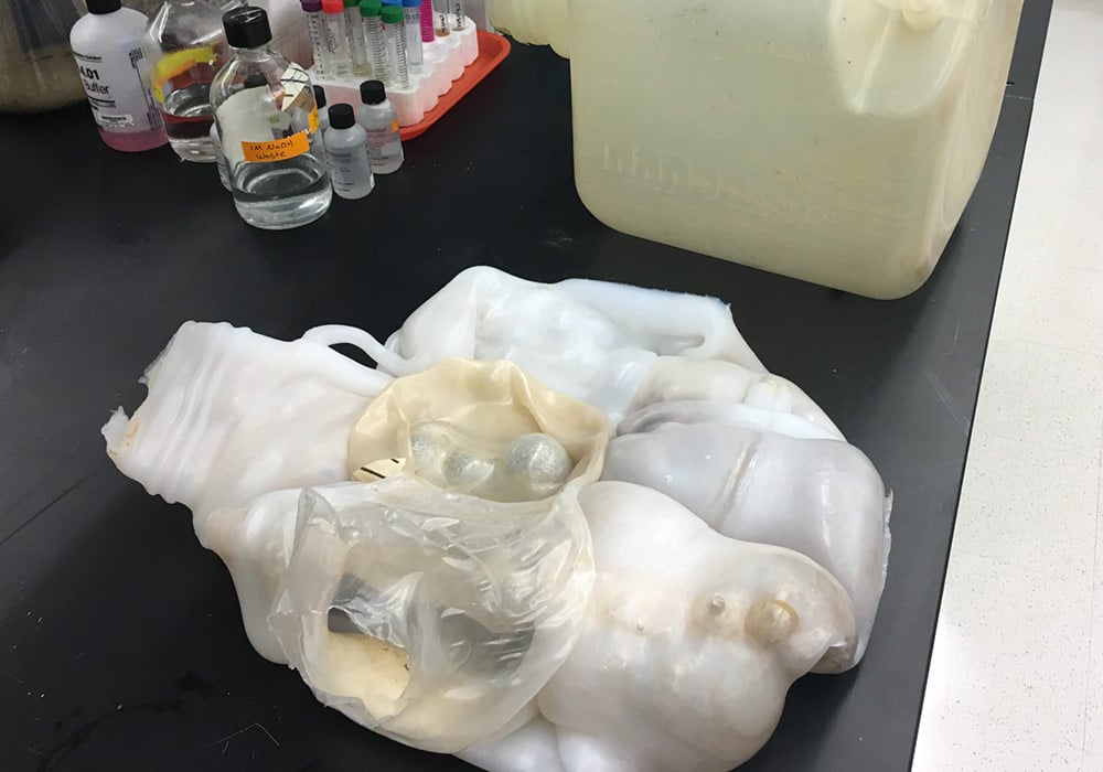 lab fail - autoclaved carboy gone wrong